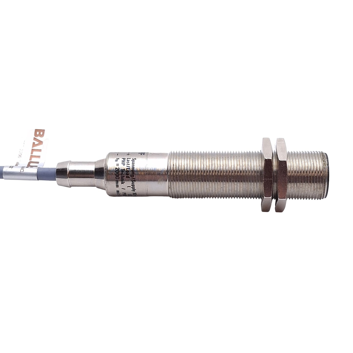 New – Open box Balluff BOS 18M-PO-1RB-AO-C-152 Photoelectric Sensor, 2m Range, PNP NC, 10-30VDC