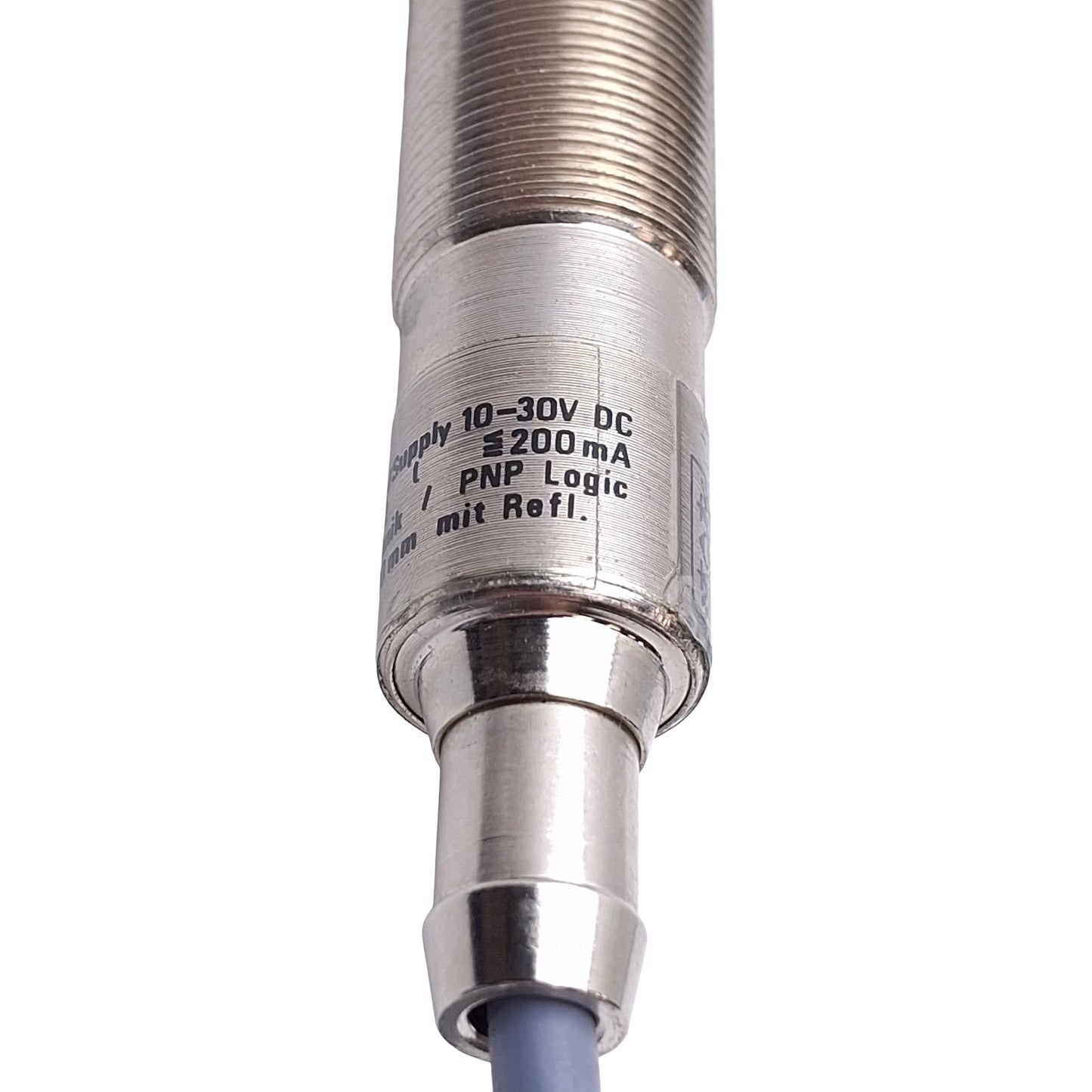 New – Open box Balluff BOS 18M-PO-1RB-AO-C-152 Photoelectric Sensor, 2m Range, PNP NC, 10-30VDC