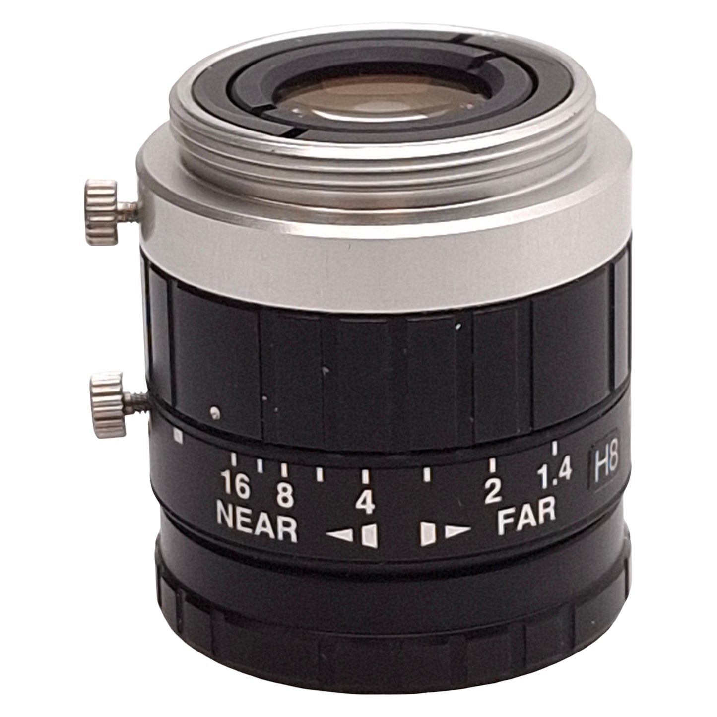 Used Fujinon HF16HA-1B Machine Vision Lens, 100mm WD, 1:1.4/16mm, M25.5x0.5, C-Mount
