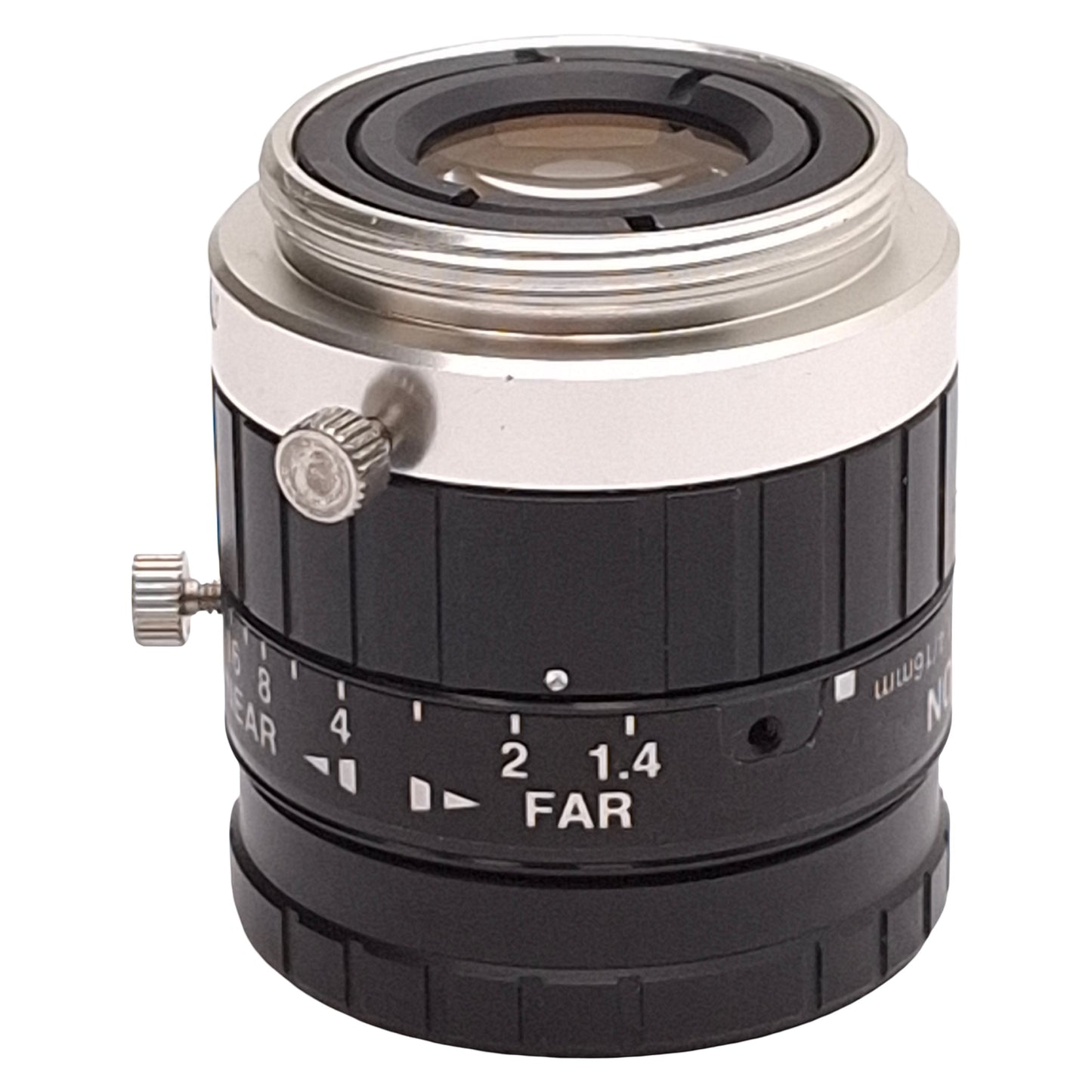 Used Fujinon HF16HA-1S Machine Vision Lens, 40mm WD, 1:1.4/16mm, M25.5x0.5, C-Mount