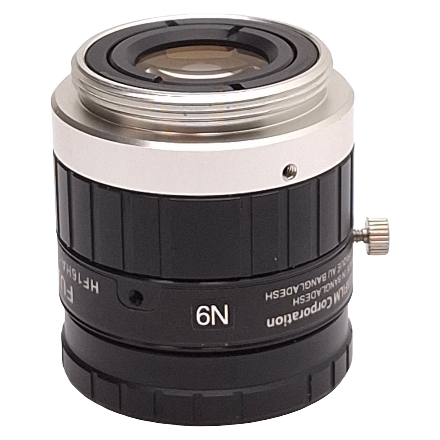 Used Fujinon HF16HA-1S Machine Vision Lens, 40mm WD, 1:1.4/16mm, M25.5x0.5, C-Mount