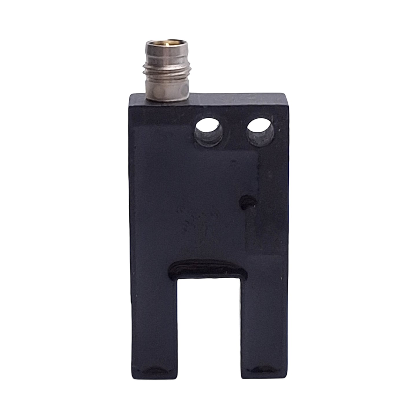Used IFM OPU200 Photoelectric Fork Sensor, Infrared, 10-30VDC, PNP/NPN, 0.2mm Object