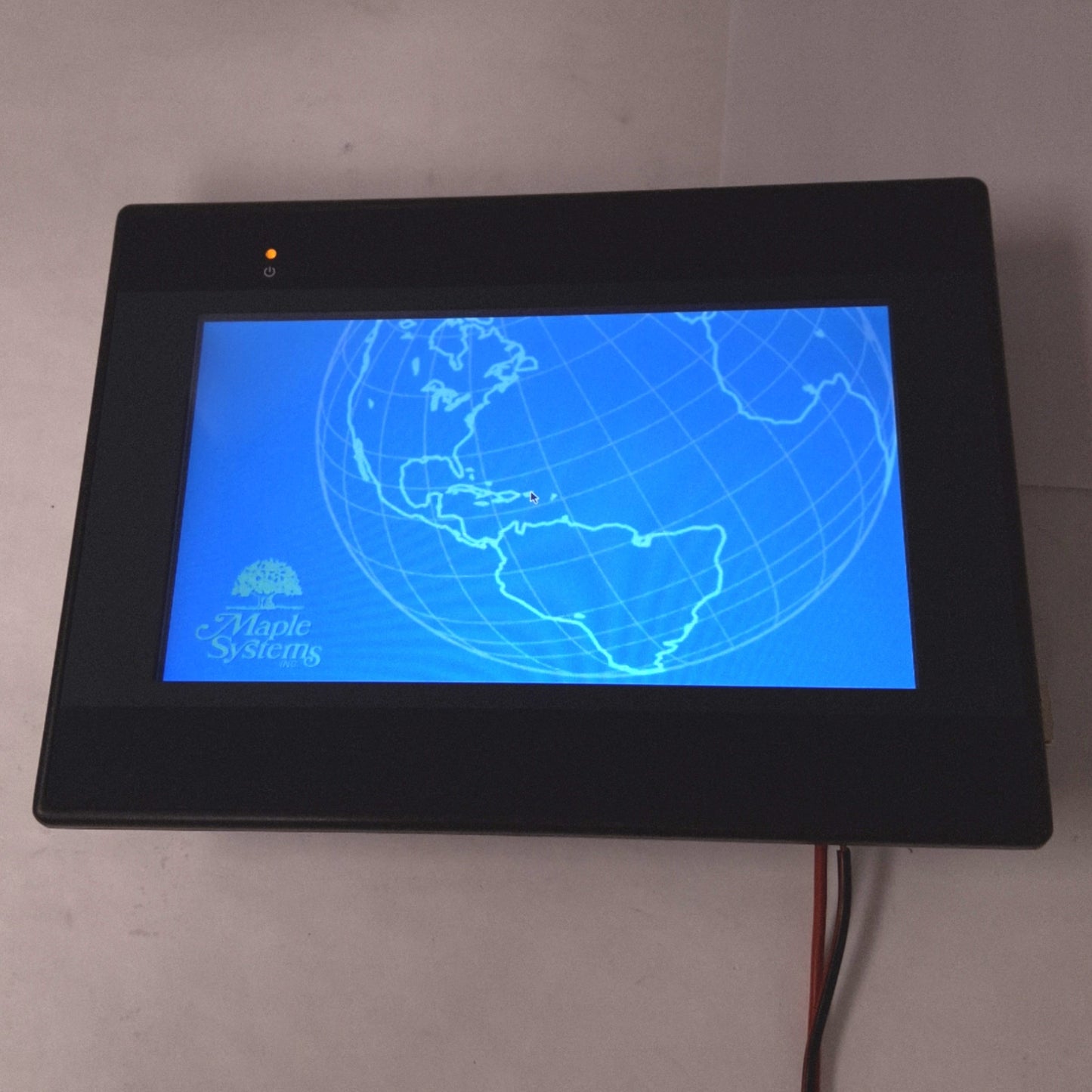Used Maple Systems HMI5070LB Operator Interface, 7" LCD Touch Screen, 800x480, 24VDC