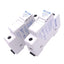 Used Lot of 2 Ferraz Shawmut USCC1 B213441 UltraSafe Fuse Holders, Class CC 1-Pole