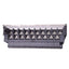 Used Omron Screw Terminal Block for C200H-BC Series, 19-Pole, Pins to Screw Terminals