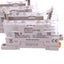Used Lot of 2 Omron P7SA-14F-ND DC24V Relay Sockets, 14-Pin, 6A 250VAC Max, DIN Rail