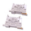 Used Lot of 2 Omron P7SA-14F-ND DC24V Relay Sockets, 14-Pin, 6A 250VAC Max, DIN Rail