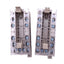 Used Lot of 2 Omron P7SA-14F-ND DC24V Relay Sockets, 14-Pin, 6A 250VAC Max, DIN Rail