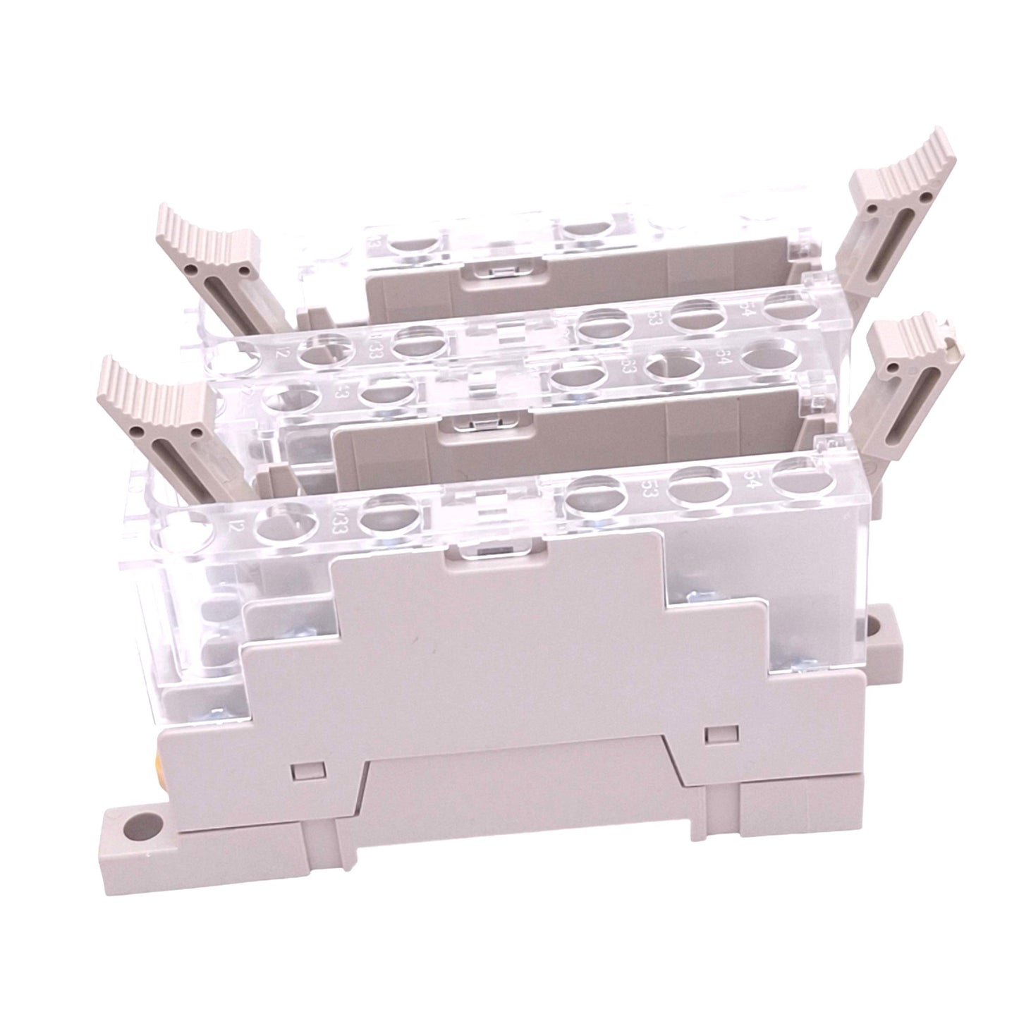 Used Lot of 2 Omron P7SA-14F-ND DC24V Relay Sockets, 14-Pin, 6A 250VAC Max, DIN Rail