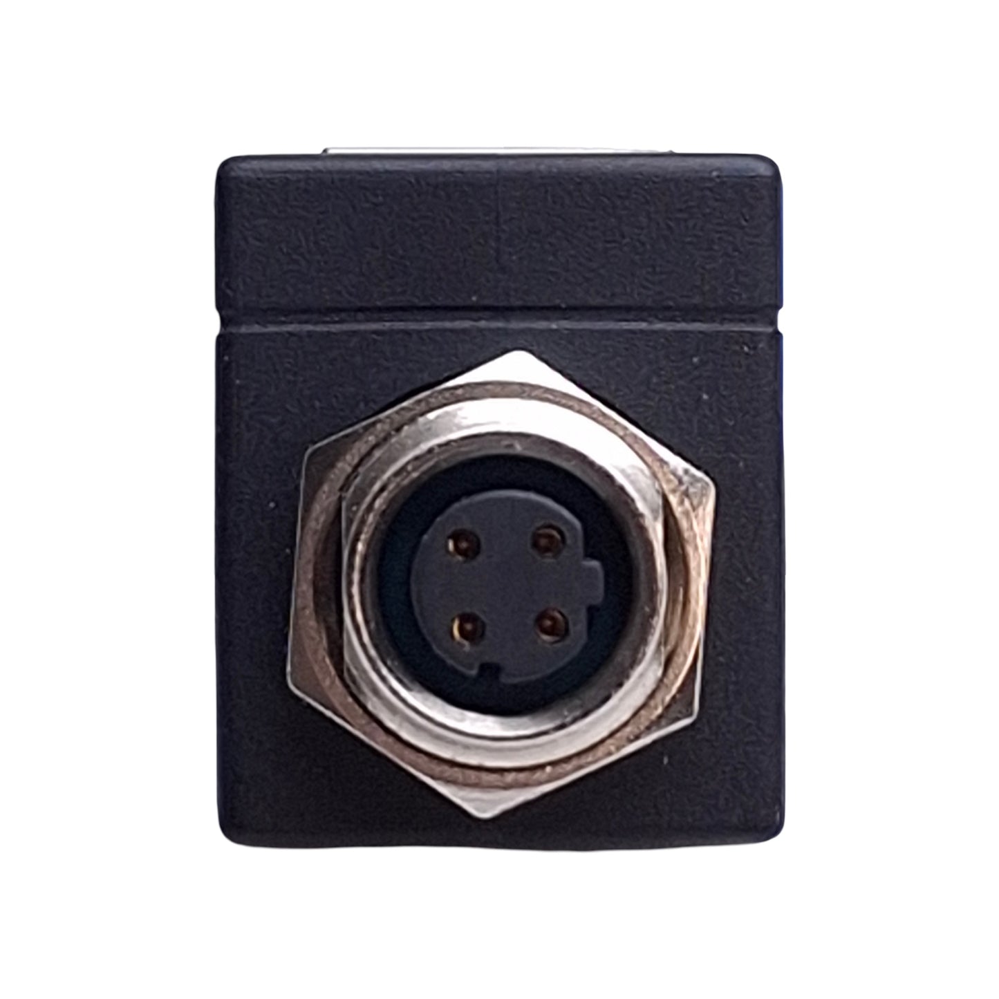 Used Balluff BCC085H Bulkhead Connector, M12 4-Pin Female to RJ45, 60VAC/DC 0.5A