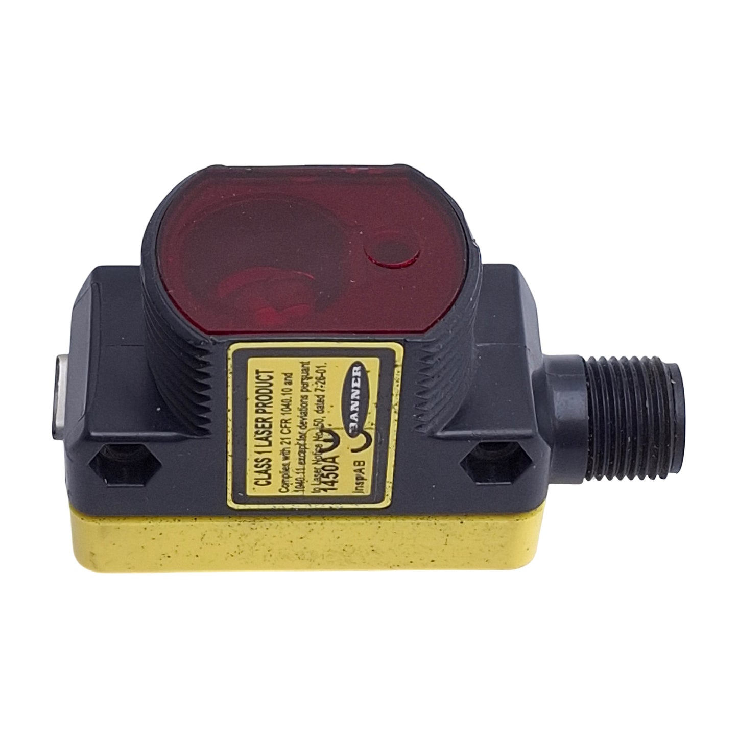 Used Banner QS30LDQ Laser Sensor Diffuse-Mode, Range 400mm 16", Supply 10-30VDC