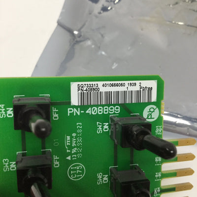 New – Open box Allen Bradley PN-408900 Micro 830 Simulator 7-Switch Input Training Card 24VDC