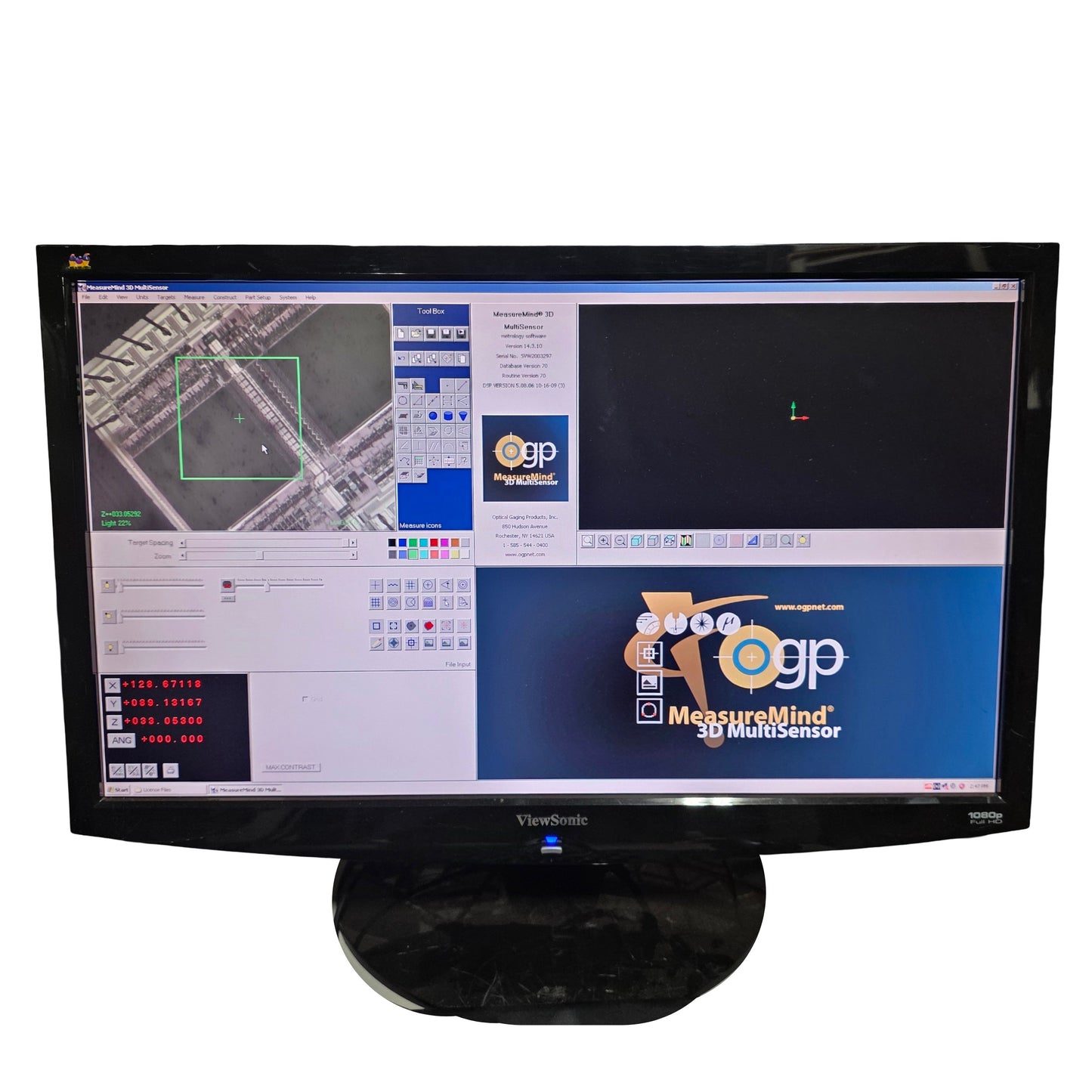 Used OGP Smartscope Flash 200 Benchtop Multisensor Measurement System, 115/230VAC