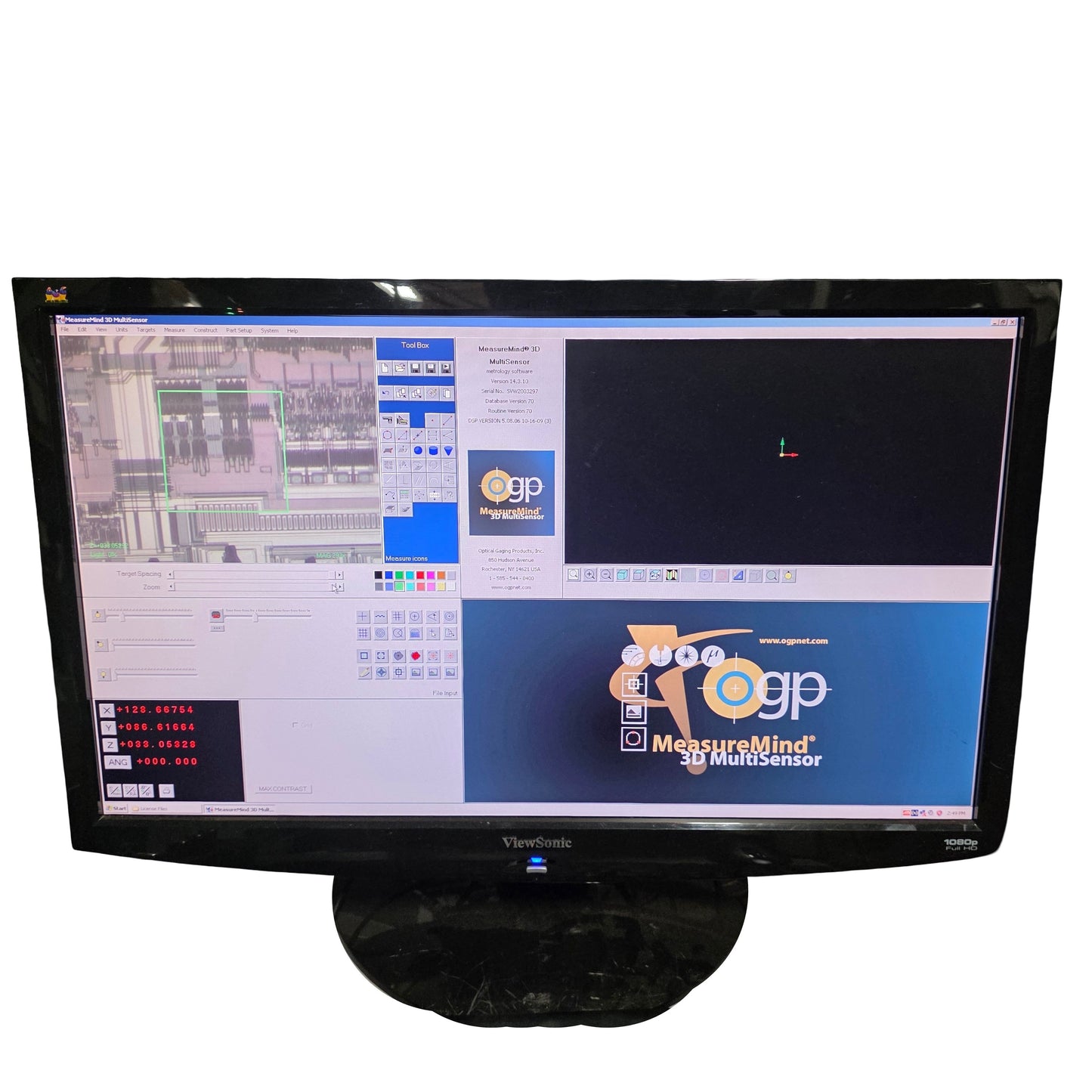 Used OGP Smartscope Flash 200 Benchtop Multisensor Measurement System, 115/230VAC