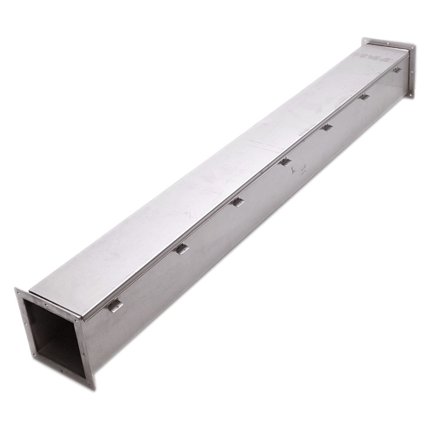 Used Hoffman F66W60SS Stainless Steel Wireway, 6x6" Enclosure, 5ft Length, NEMA 4