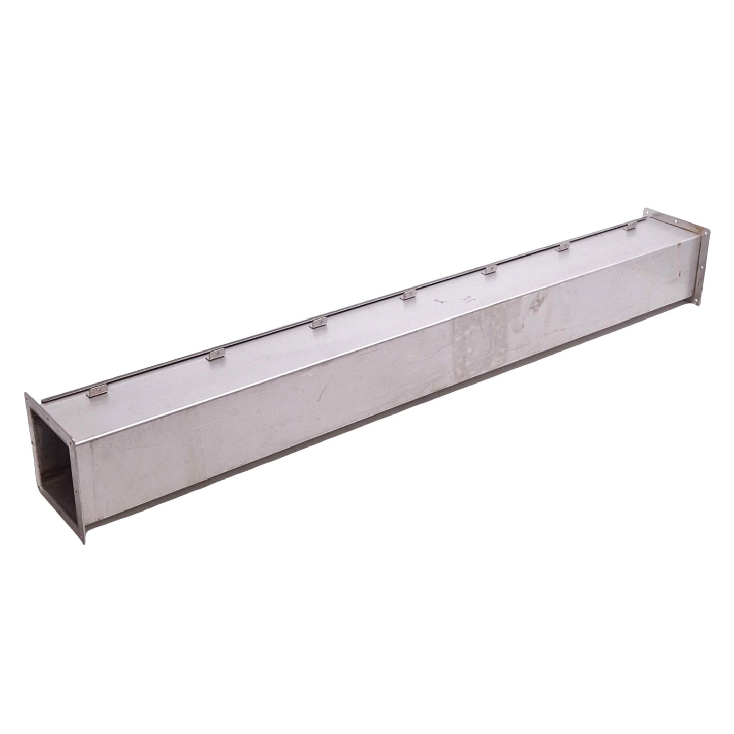 Used Hoffman F66W60SS Stainless Steel Wireway, 6x6" Enclosure, 5ft Length, NEMA 4