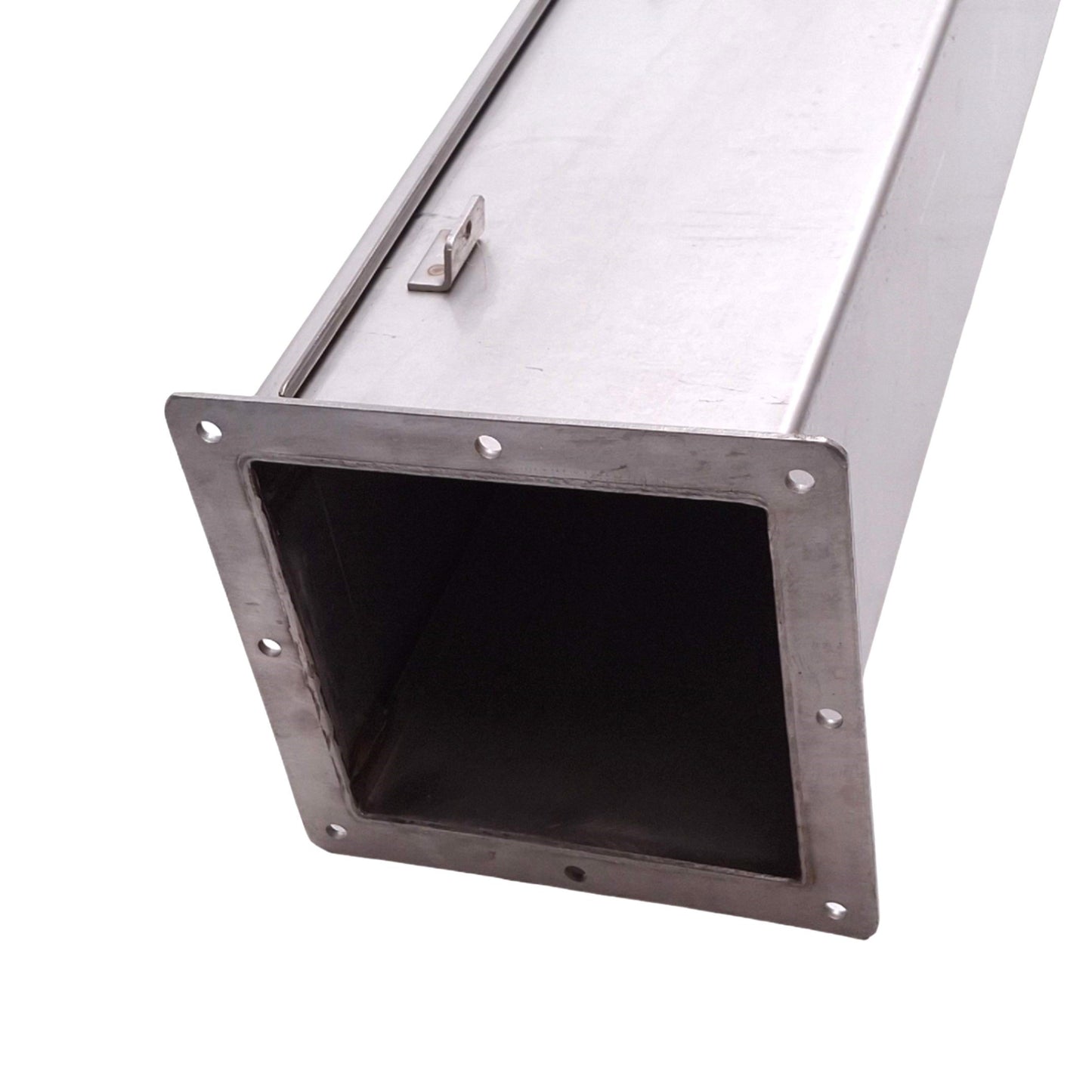 Used Hoffman F66W60SS Stainless Steel Wireway, 6x6" Enclosure, 5ft Length, NEMA 4