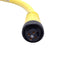 Used Allen Bradley 889N-F4AFNM-1 QD Cable Cordset, 4-Pin Mini Plus, 600V 10A, 1m