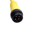 Used Allen Bradley 889N-F4AFNM-1 QD Cable Cordset, 4-Pin Mini Plus, 600V 10A, 1m