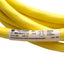 Used Allen Bradley 889N-M4AFC-12F Cable Cordset, 4-Pin Mini Plus, 600V 10A, 12ft
