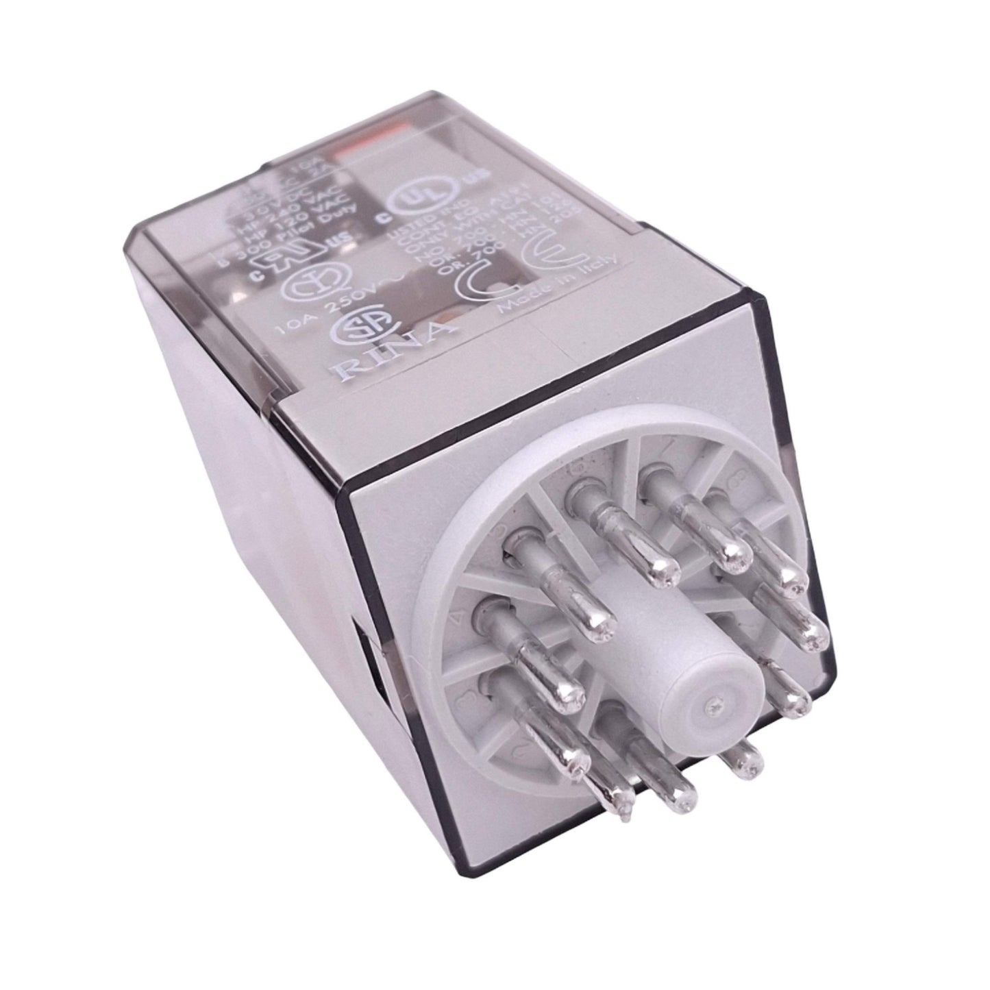 New Allen Bradley 700-HA33A24 Relay, 3PDT, 11-Pin Octal, 10A Max, 24VAC Coil