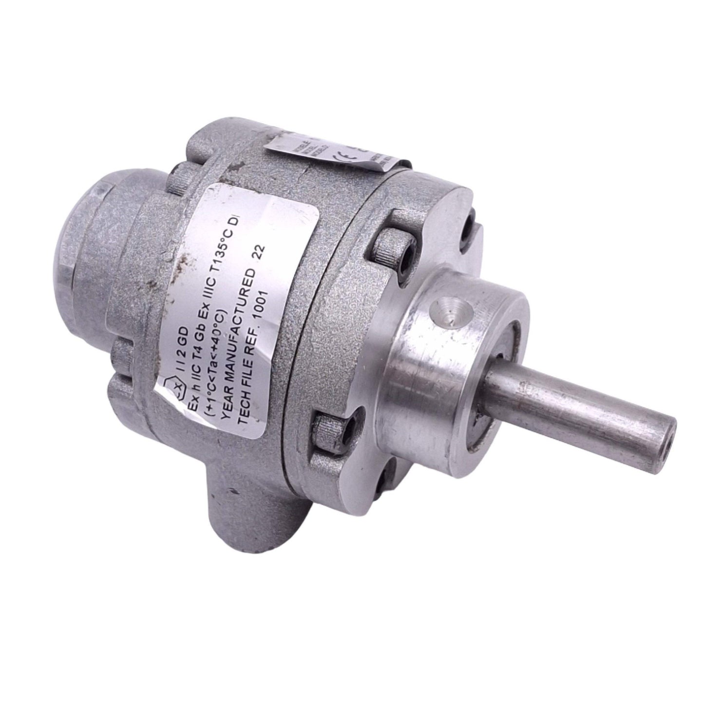 Used Gast 1AM-NRV-39A Air Motor, 100psi 10000rpm 5.6in-lbs 0.42hp Max, 1/8in NPT