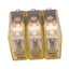 Used Lot of 3 IDEC RH1B-U-DC12V Relays, SPDT, 5-Pin, 10A 240VAC Max, 12VDC Coil