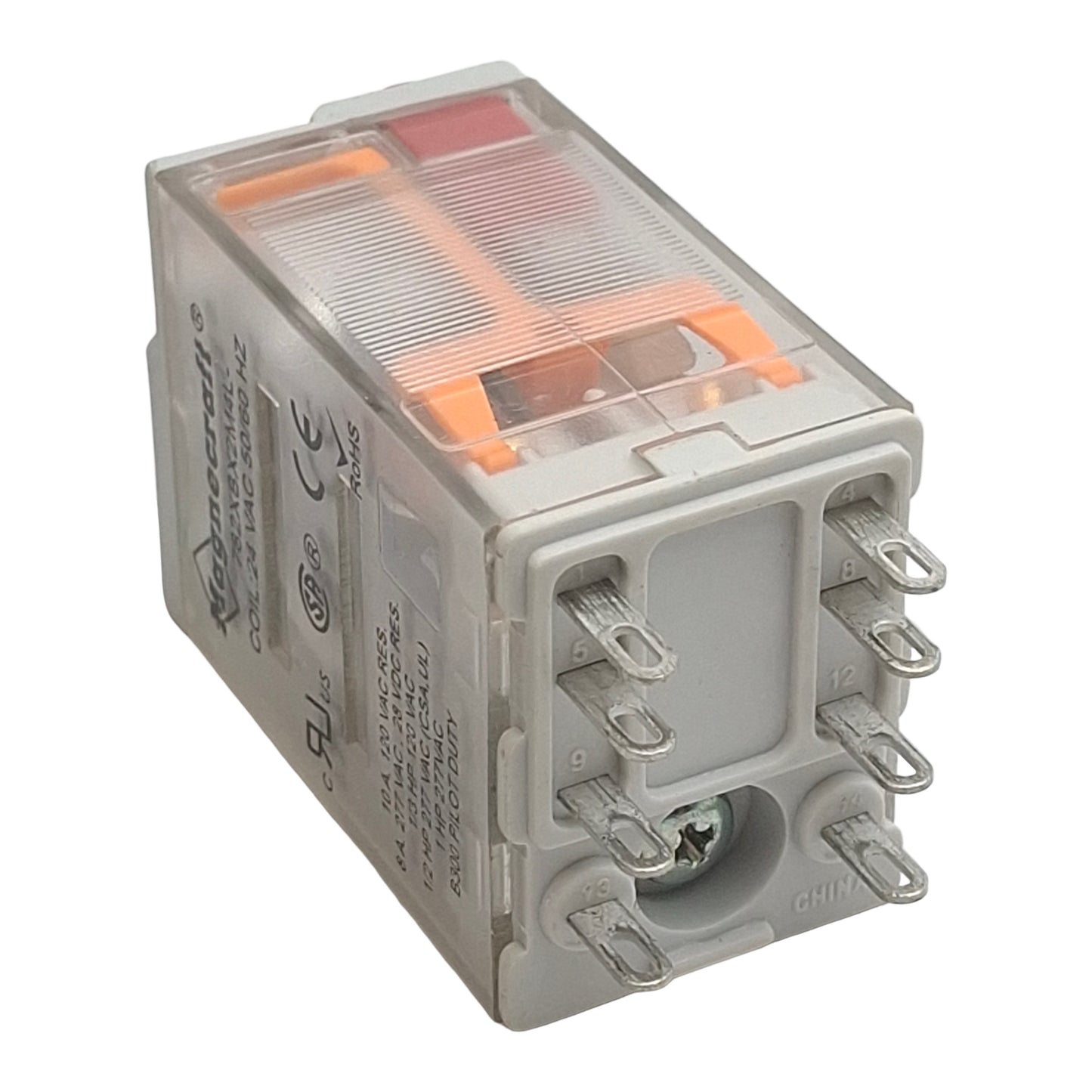 New Schneider Electric 782XBX2M4L-24A Ice-Cube Relay, 277VAC/28VDC 8A, 24VAC Coil