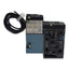 Used Mac 45A-LAC-DFWA-1BA Solenoid Valve, 4/2-Way, 1/8in NPT, vac-120psi, 24VDC Coil