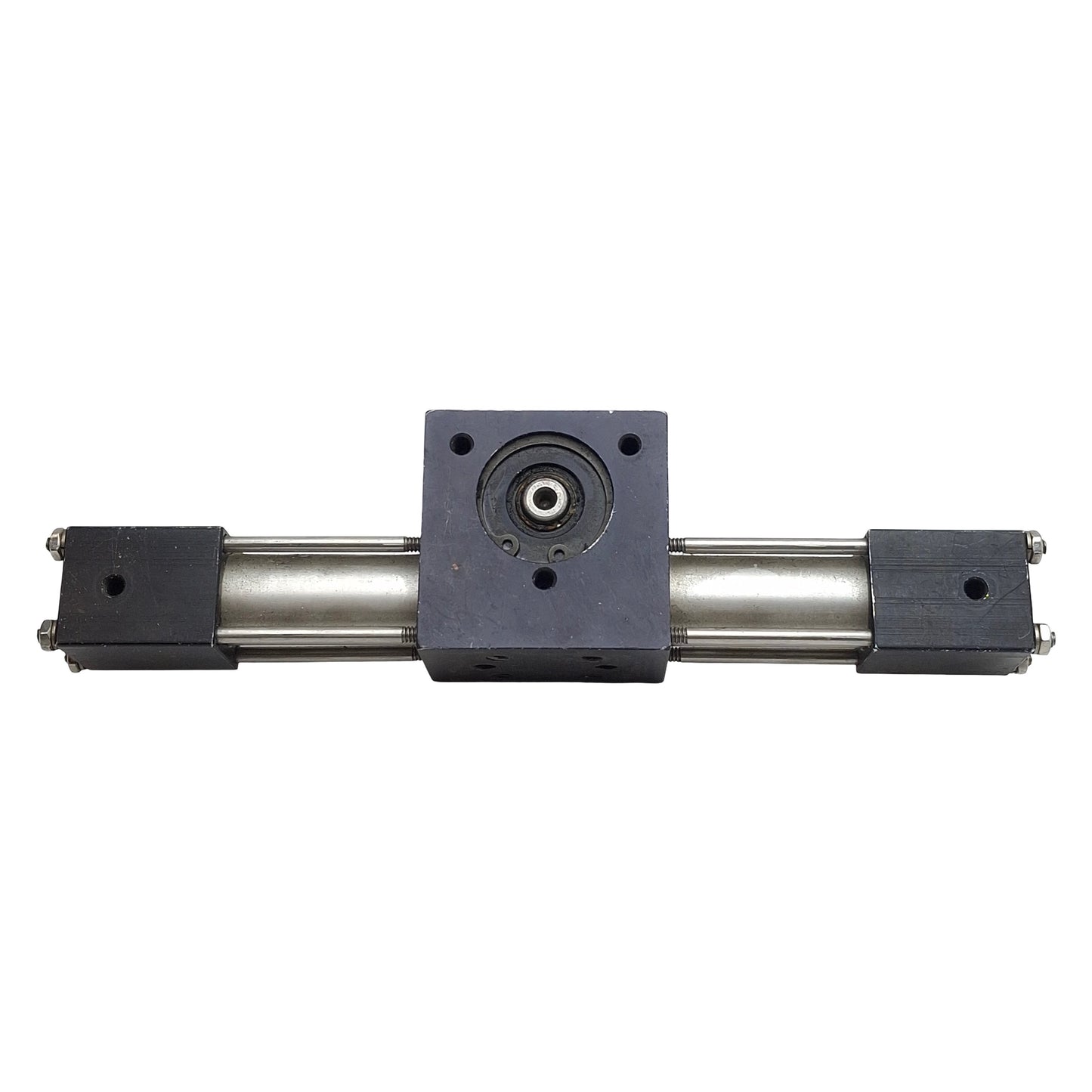 Used Rotomation A1-90-CW-S37-3C2-3A-3SL-1032-4 Rotary Actuator ø5/8in Bore, 90° Angle