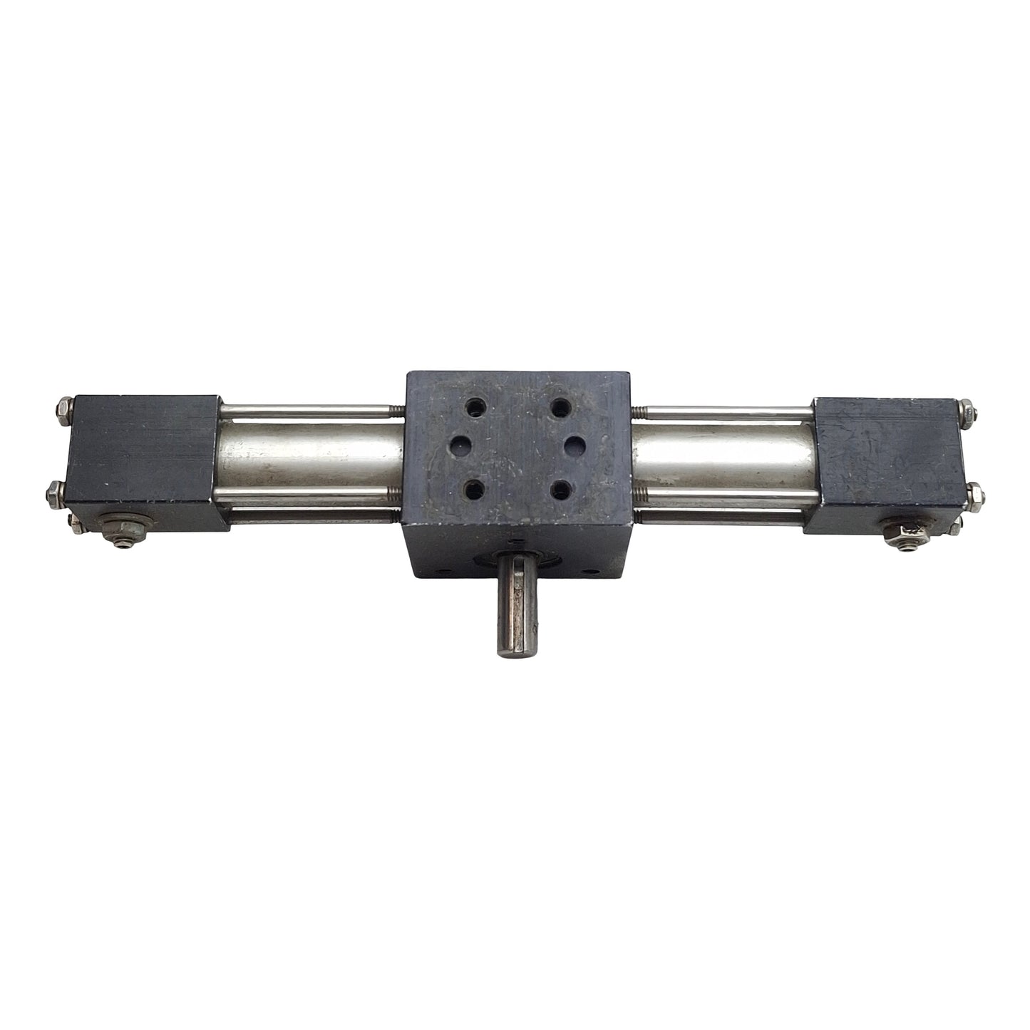 Used Rotomation A1-90-CW-S37-3C2-3A-3SL-1032-4 Rotary Actuator ø5/8in Bore, 90° Angle