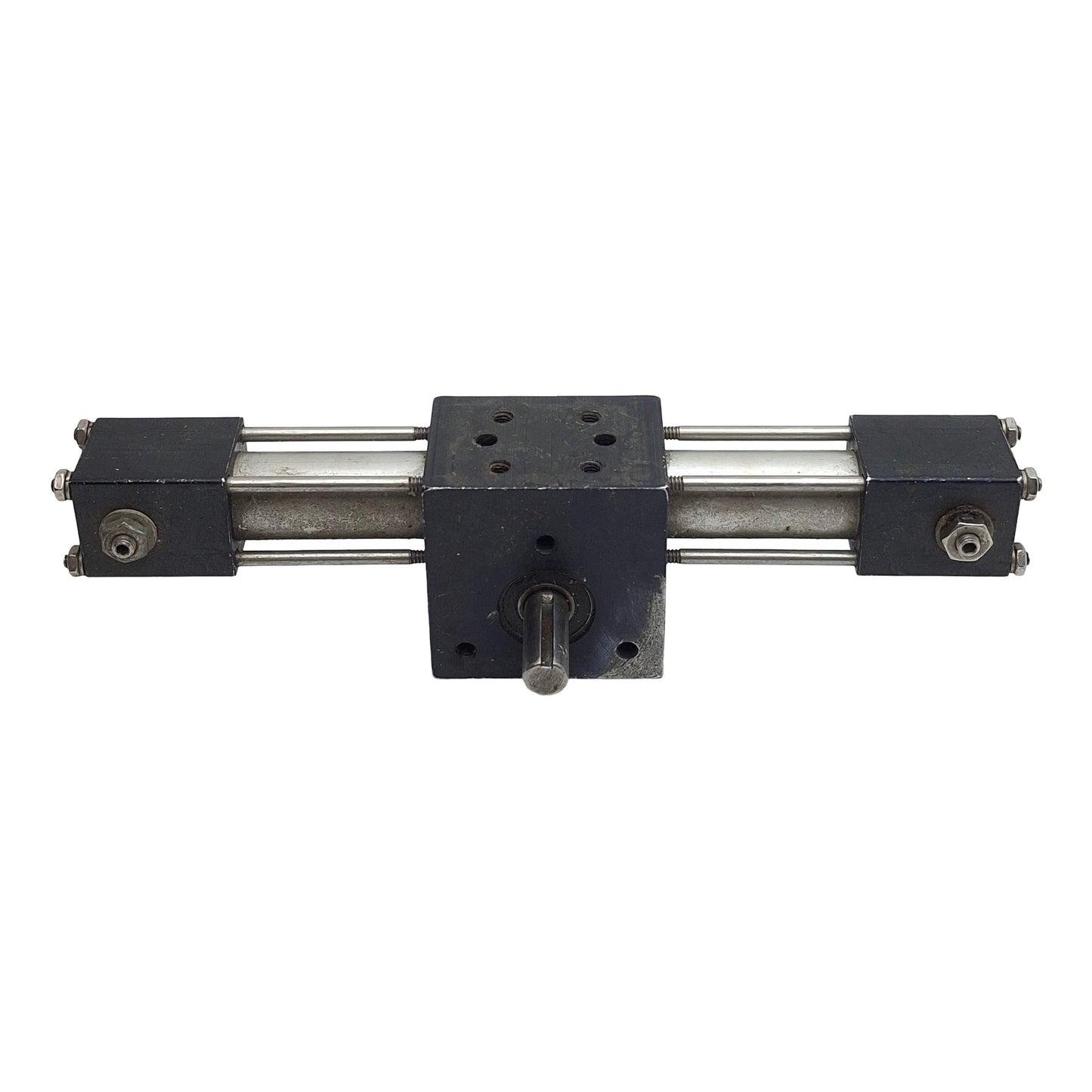 Used Rotomation A1-90-CW-S37-3C2-3A-3SL-1032-4 Rotary Actuator ø5/8in Bore, 90° Angle