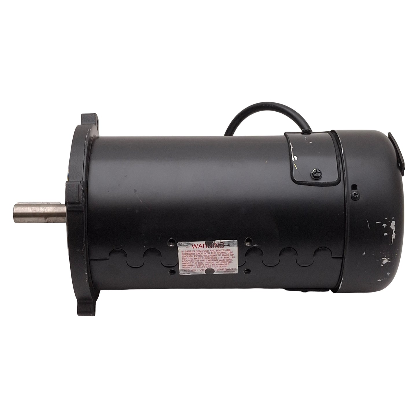 Used Dayton 1F800 PM DC Motor, 1/2HP, 90VDC 5.35A, 1750rpm, ø5/8in Shaft, NEMA 56C
