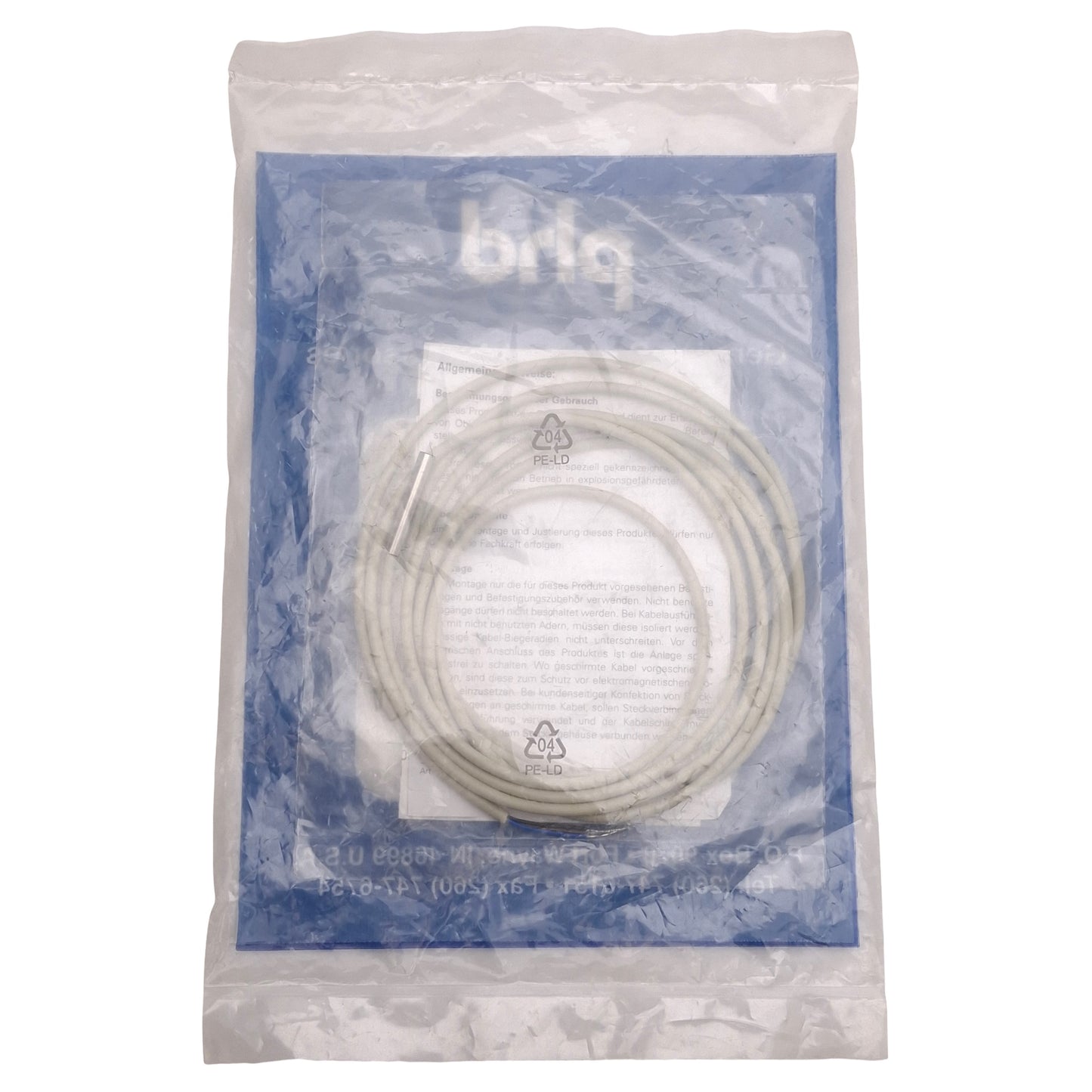 New Phd 18430-002-02 DC Inductive Proximity Switch, PNP, 10-30VDC, ø4mm Round, 2m
