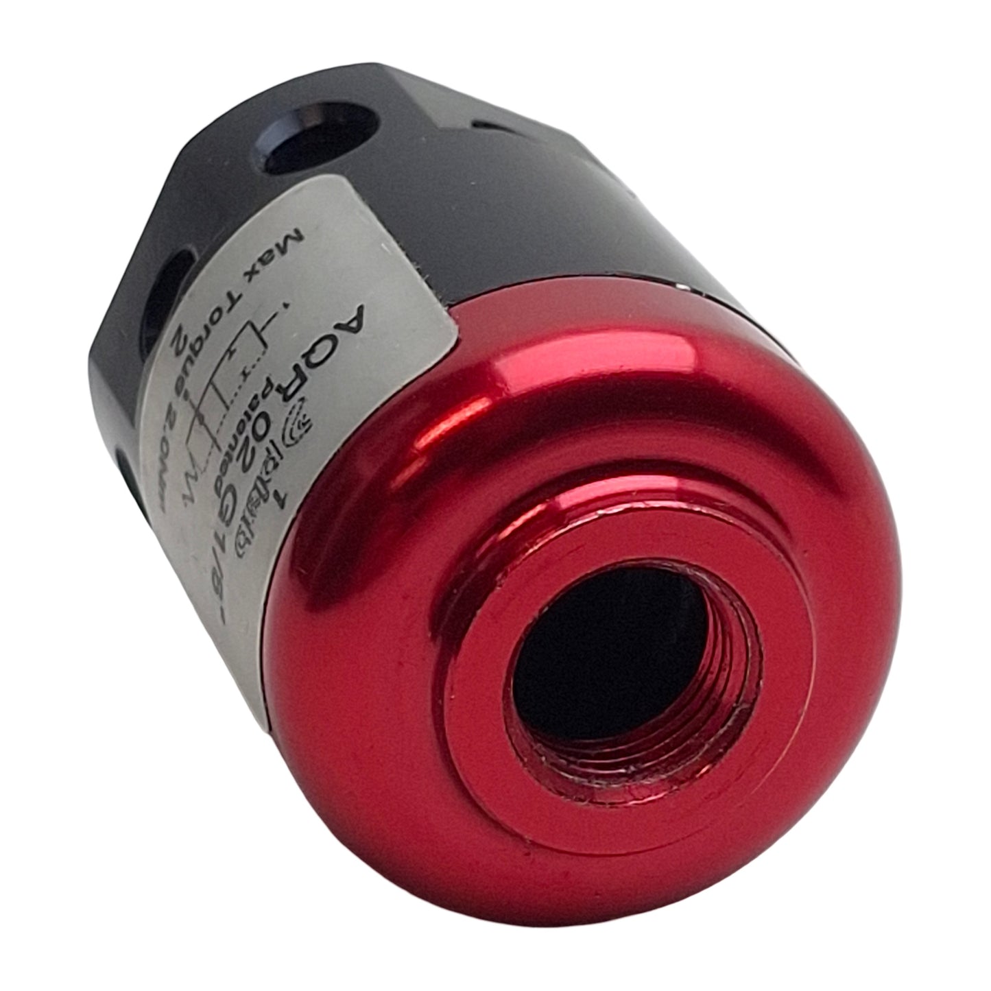 Used Piab 0119721 AQR 02 G1/8" Release Valve, G1/8in, 2Nm, 43.51-101.53psi, 8.16scfm