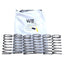New Lot of 6 WB Jones C48-125-096 Compression Spring ø1.470in OD, ø1.22in ID, 3in
