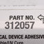 Used Loctite 312057 AA 3922 UV Light Cure Adhesive, 25mL Syringe, Clear, Acrylic