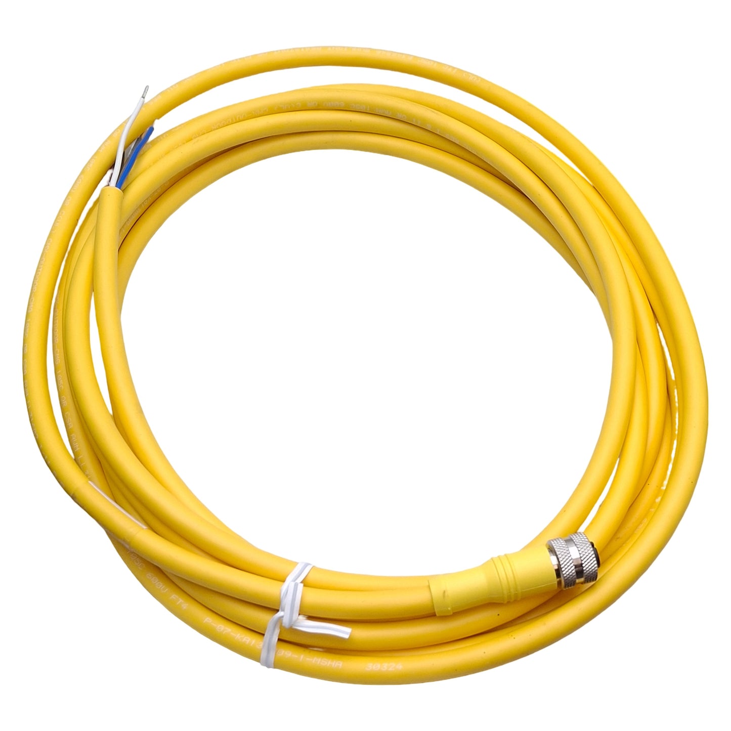 New Smart Vision Lights 5PM12-5 Cable Set M12 5-Pin Female-Flying Leads, 5m Length