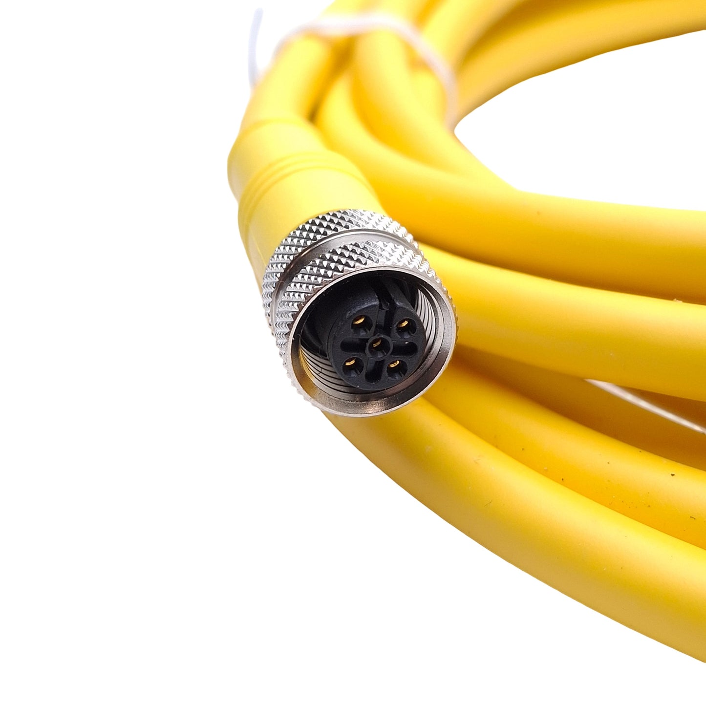 New Smart Vision Lights 5PM12-5 Cable Set M12 5-Pin Female-Flying Leads, 5m Length