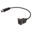 Used Adsens AP10V-04-M5-C Pressure Sensor, -101.3~0.0kPa, PNP, 10.8-30VDC, M8 3-Pin