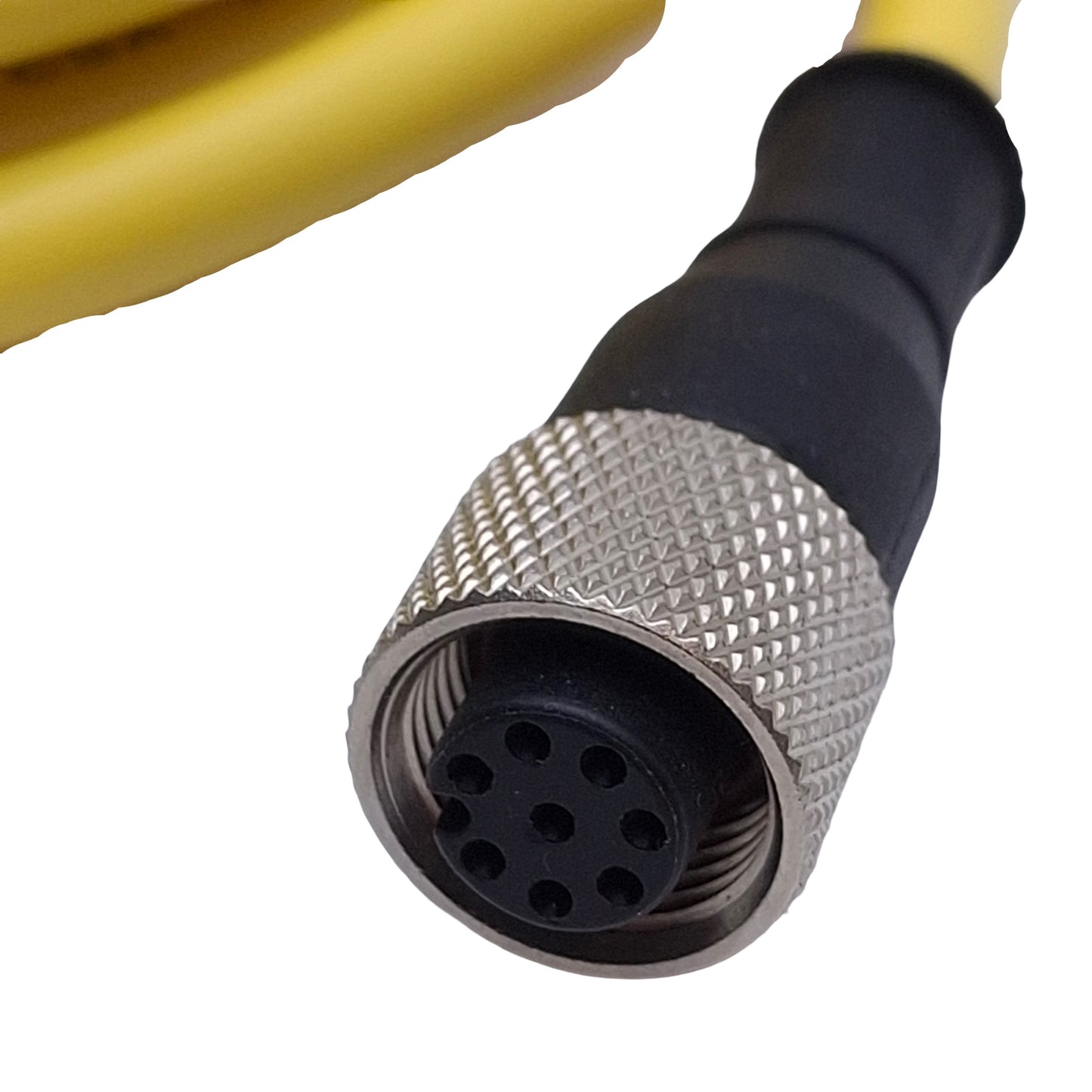 New Banner QDE-815D Single-Ended Cordset, 75VAC/DC 2A, M12 8-Pin Female, 4.5m