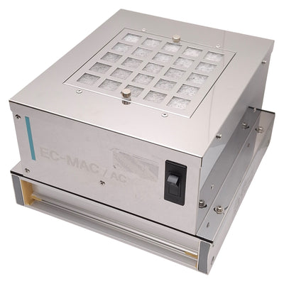 Used Airtech MAC-IIA-10 EC-MAC/AC HEPA Filter Fan Unit, 0.3µm, 250x250x50mm, 100VAC