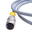 Used Turck RK 4.5T-1-RS 4.5T/S101 Cordset M12 Straight 5-Pin Male to Female, 1m
