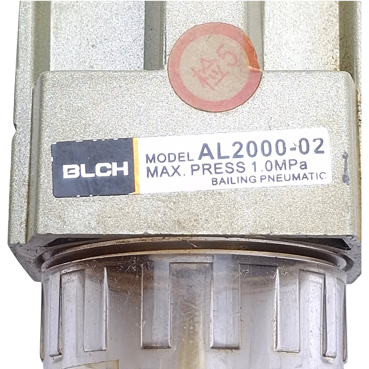 Used BLCH AL2000-02 Air Lubricator 1/4" NPT Port, 500L/min Flow Rate, 1MPa Max