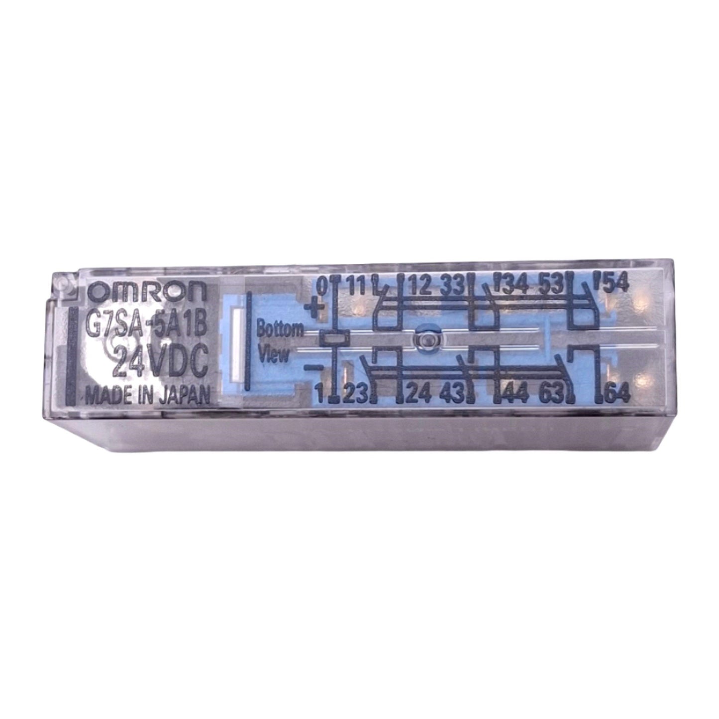 Used Omron G7SA-5A1B DC24 Relay, 6PST 5NO 1NC, 14-Pin, 6A Max, 24VDC Coil