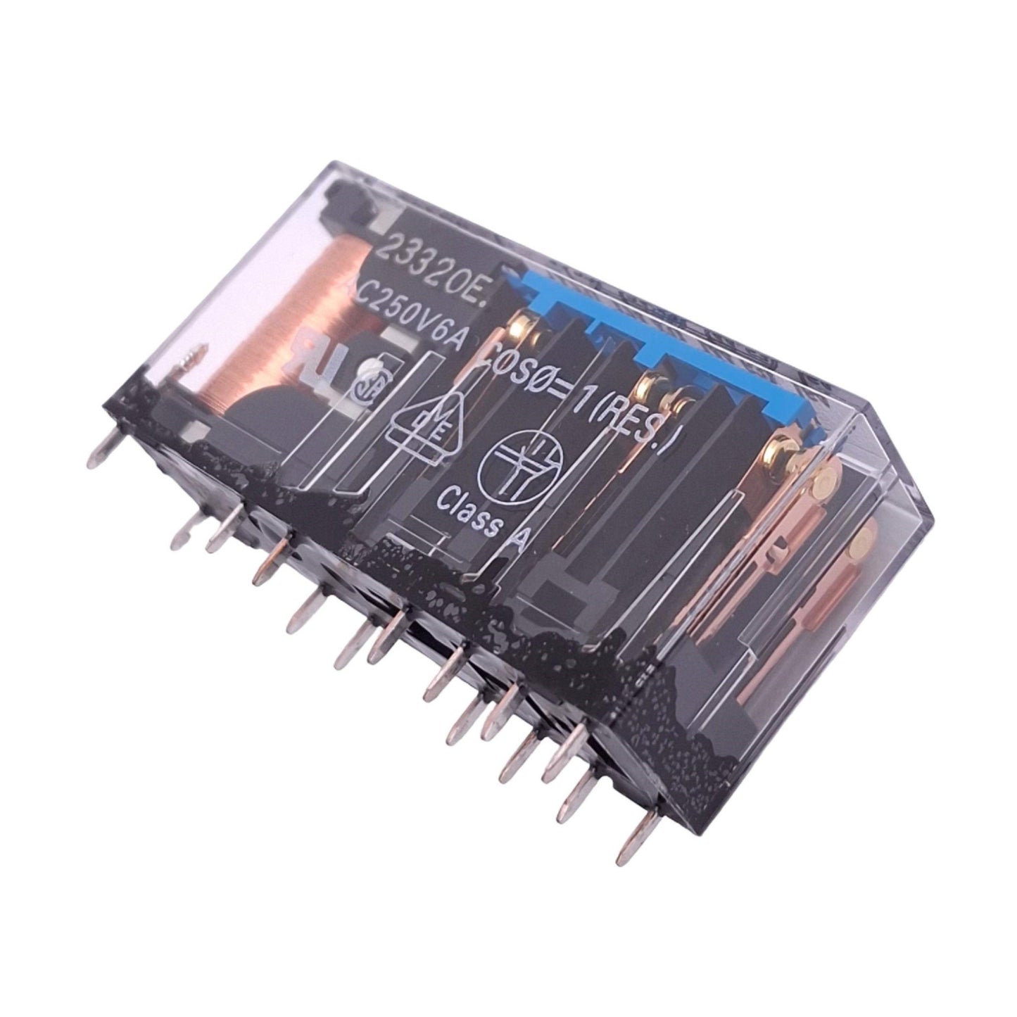 Used Omron G7SA-5A1B DC24 Relay, 6PST 5NO 1NC, 14-Pin, 6A Max, 24VDC Coil