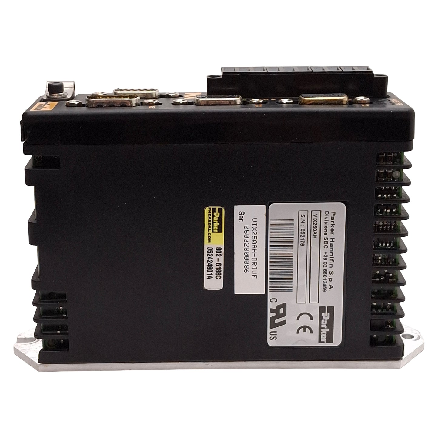 Used Parker ViX250AH-DRIVE Compact Servo Drive, 250VA, 24-80VDC, RS-232 *Housing*