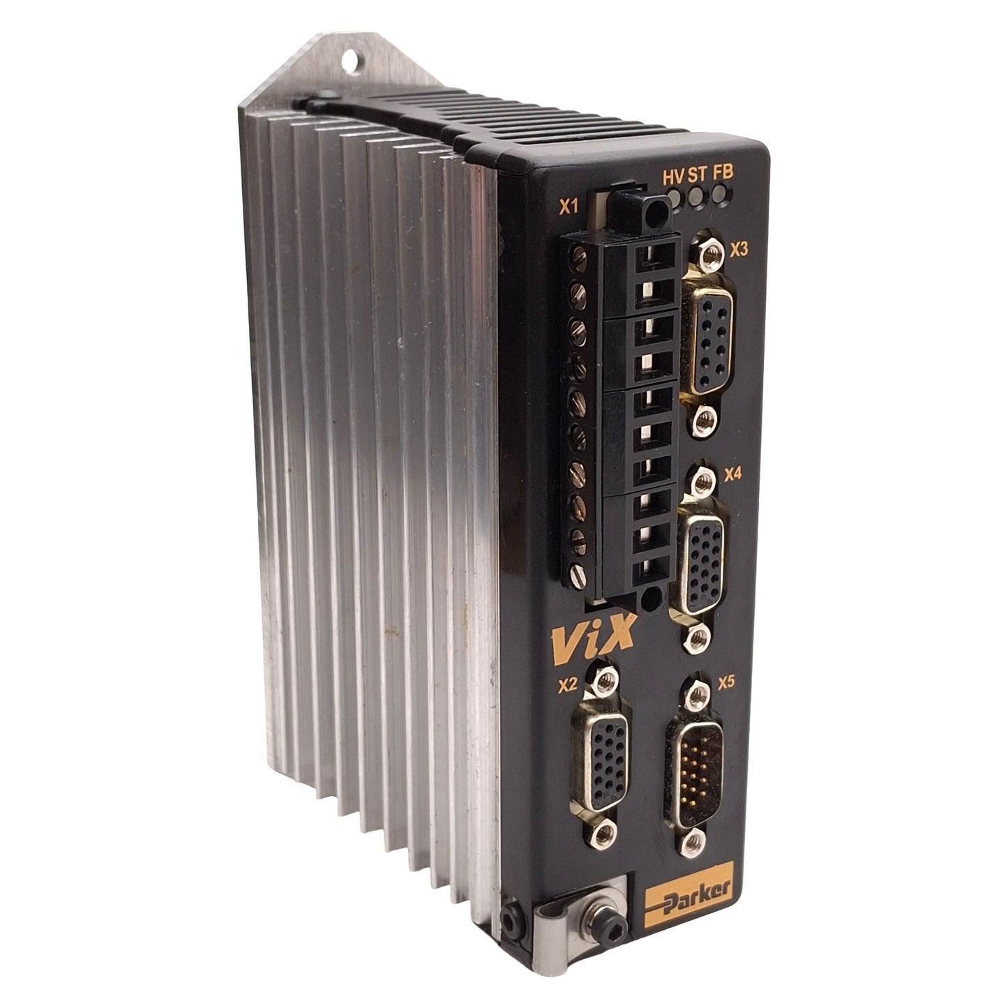 Used Parker ViX250AH-DRIVE Compact Servo Drive, 250VA, 24-80VDC, RS-232 *Housing*