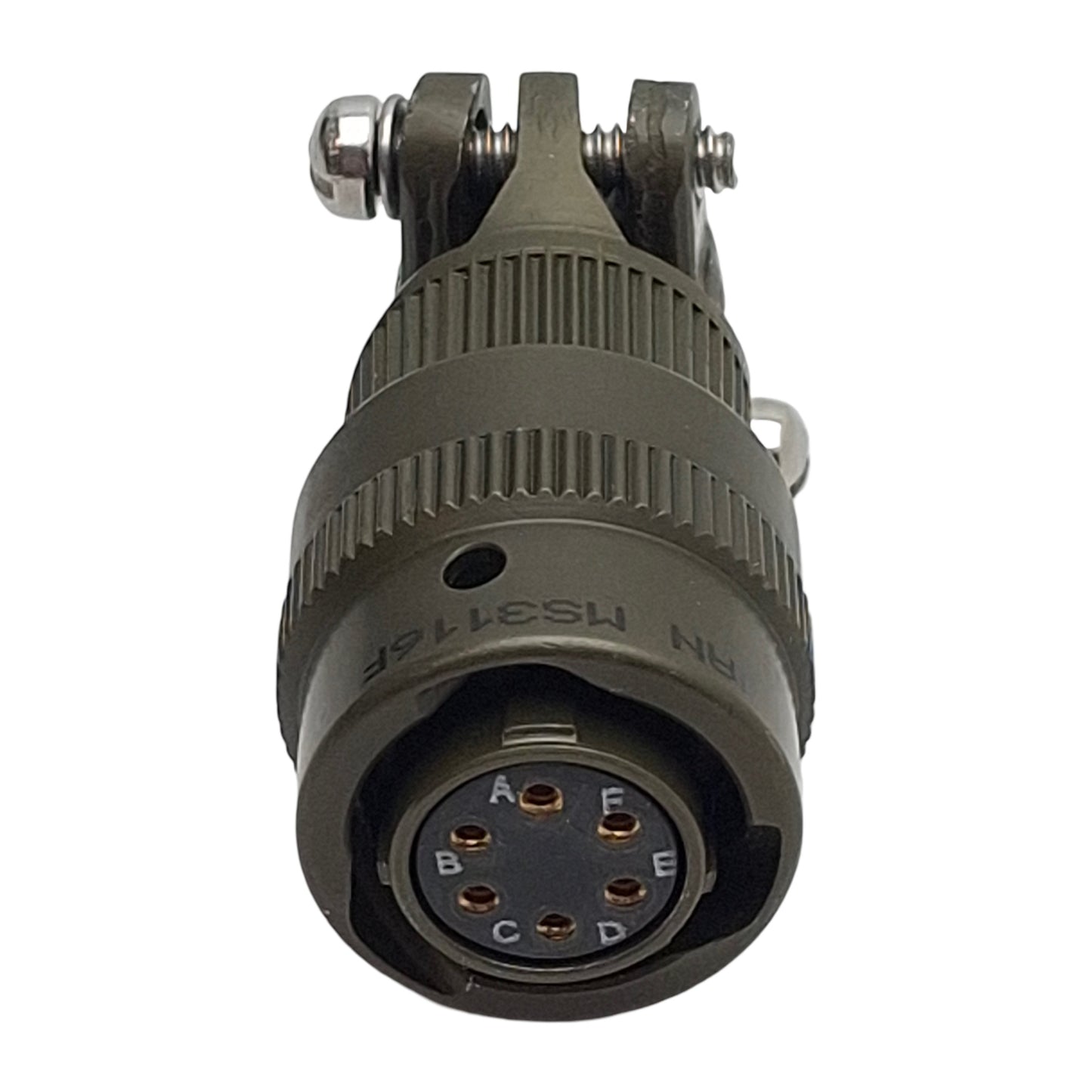 New Omega PT06F10-6S Twist Lock Connector, 6-Pin PT Female, #20AWG, 30psi, 7.5A 55mV