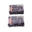 Used Lot of 2 Omron G7SA-2A2B DC24 Relays, 2NO 2NC, 7-Pin, 6A Max, 24VDC Coil